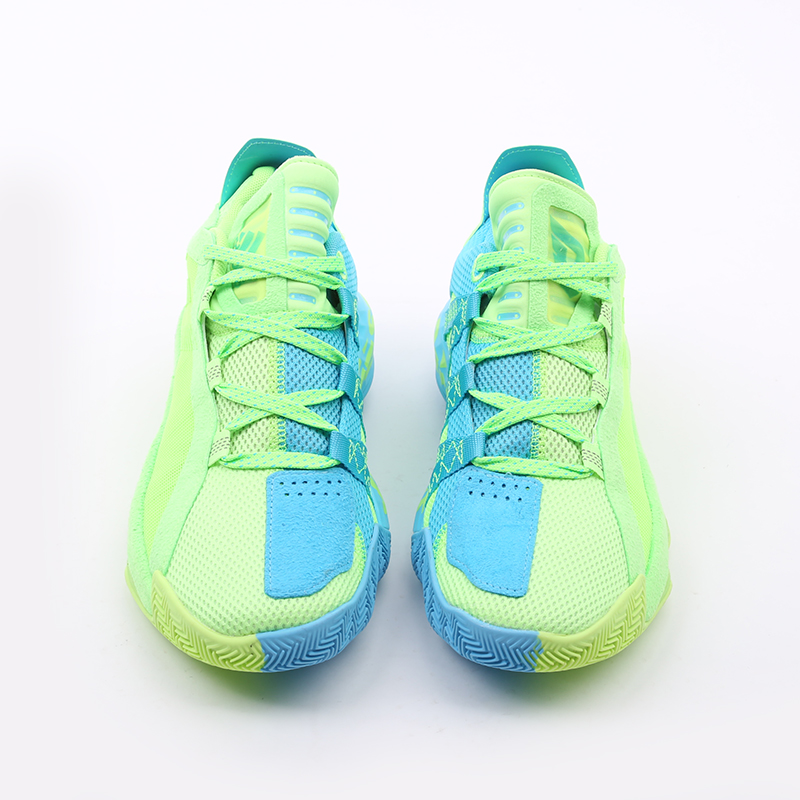  голубые баскетбольные кроссовки adidas Dame 6 - McDAAG FW4507 - цена, описание, фото 4